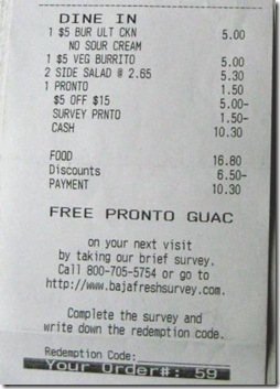 Use Coupons at Baja Fresh | Think 'n Save